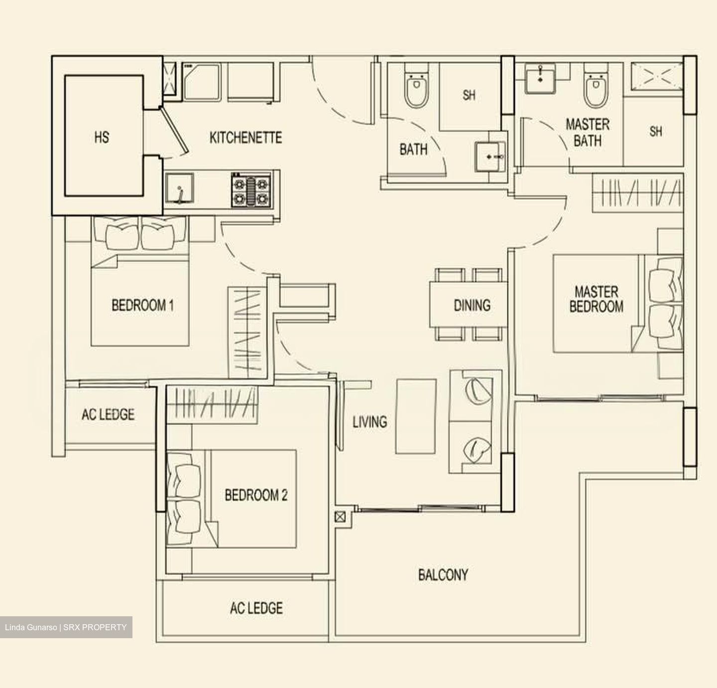 Parc Rosewood (D25), Condominium #578649111